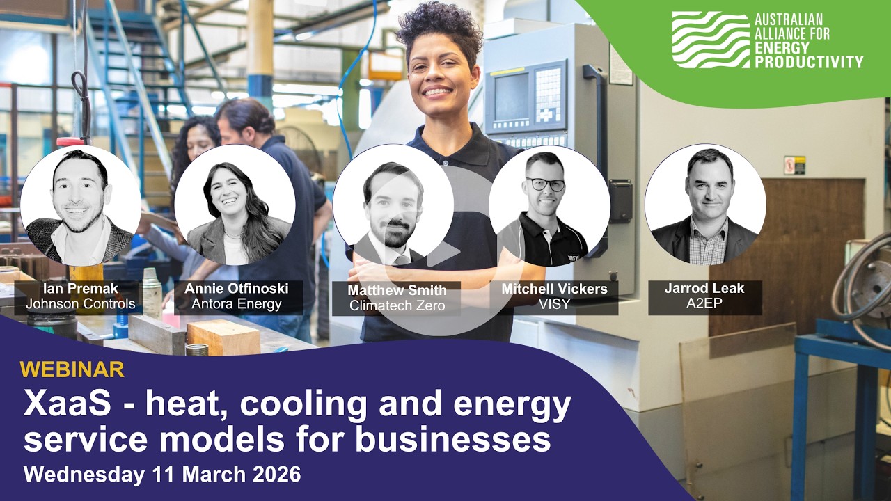 XaaS - heat, cooling and energy service models for industrial and commercial businesses