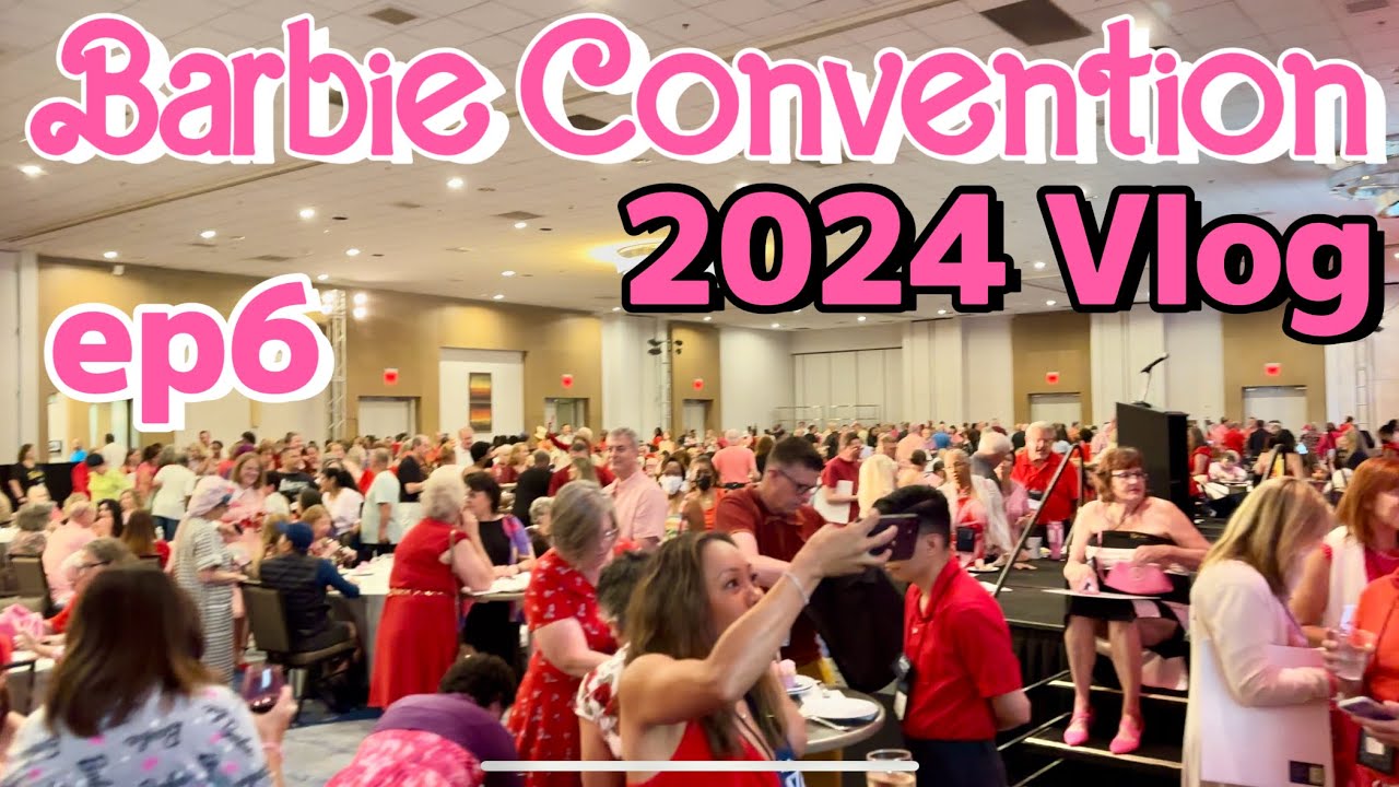 Barbie Convention 2024 VLOG ep6 | Meet & Greet Party | Auction Dolls | Palm Springs, California