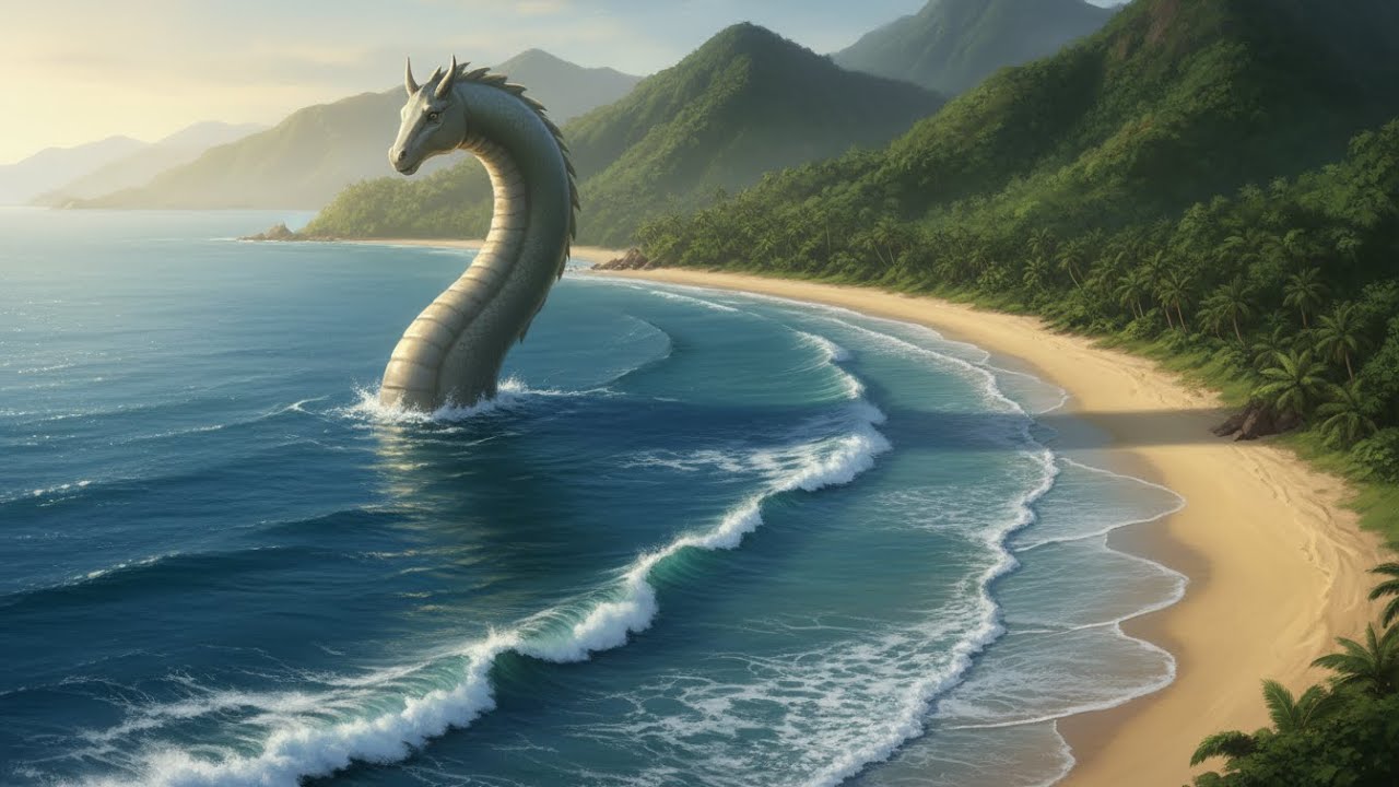 Survival Girl Camping Alone on a Desert Island| Meet The Giant Python
