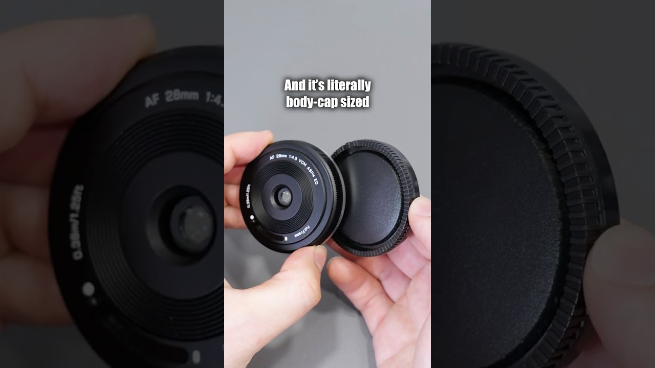 The most advanced body-cap in the world (Viltrox AF 28mm F/4.5)