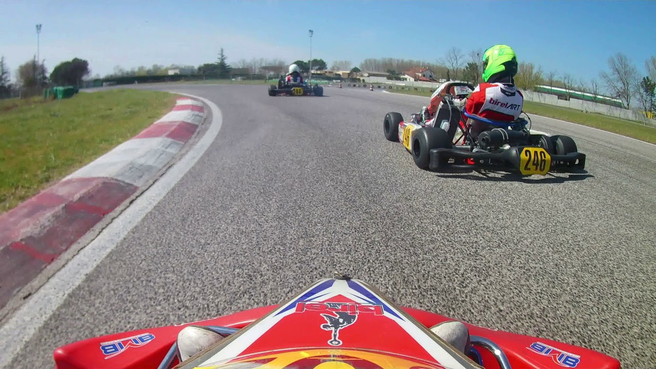 Prove go-kart 125 Junior IAME   Pista di Pomposa