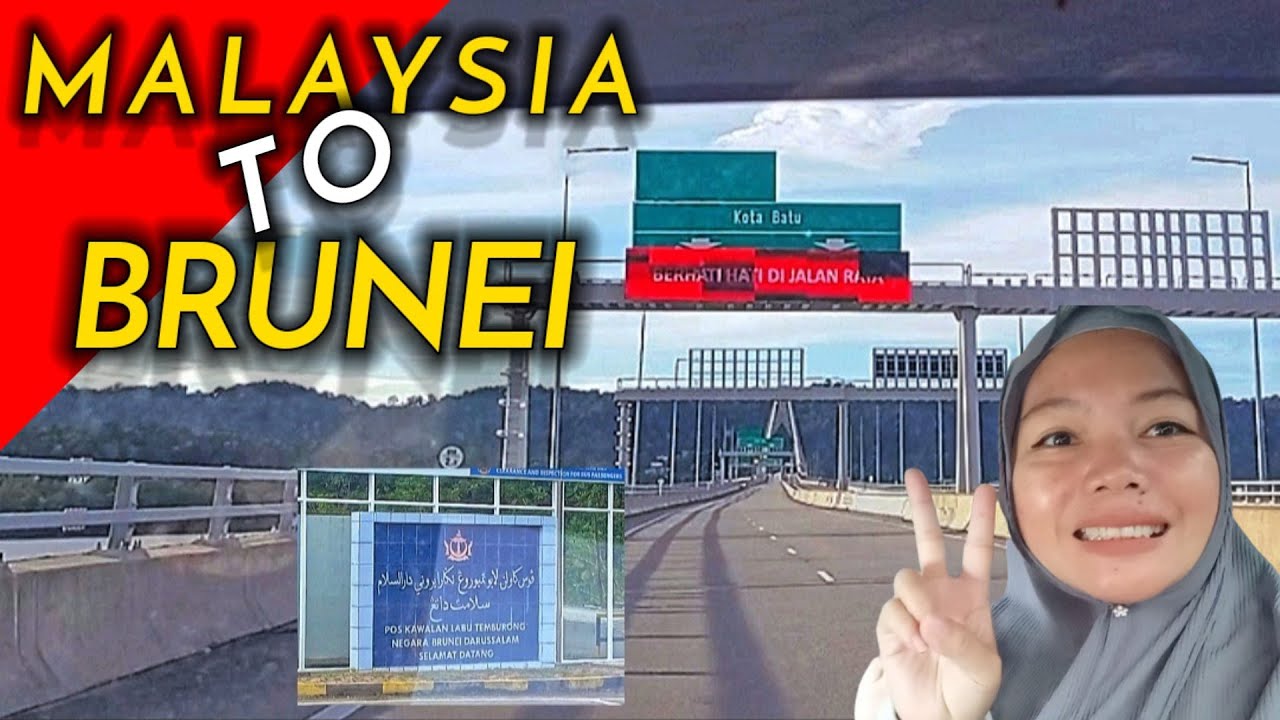 ⭐VLOG: SABAH TO BRUNEI BY CAR | TEMBURONG BRIDGE HIGHLIGHT