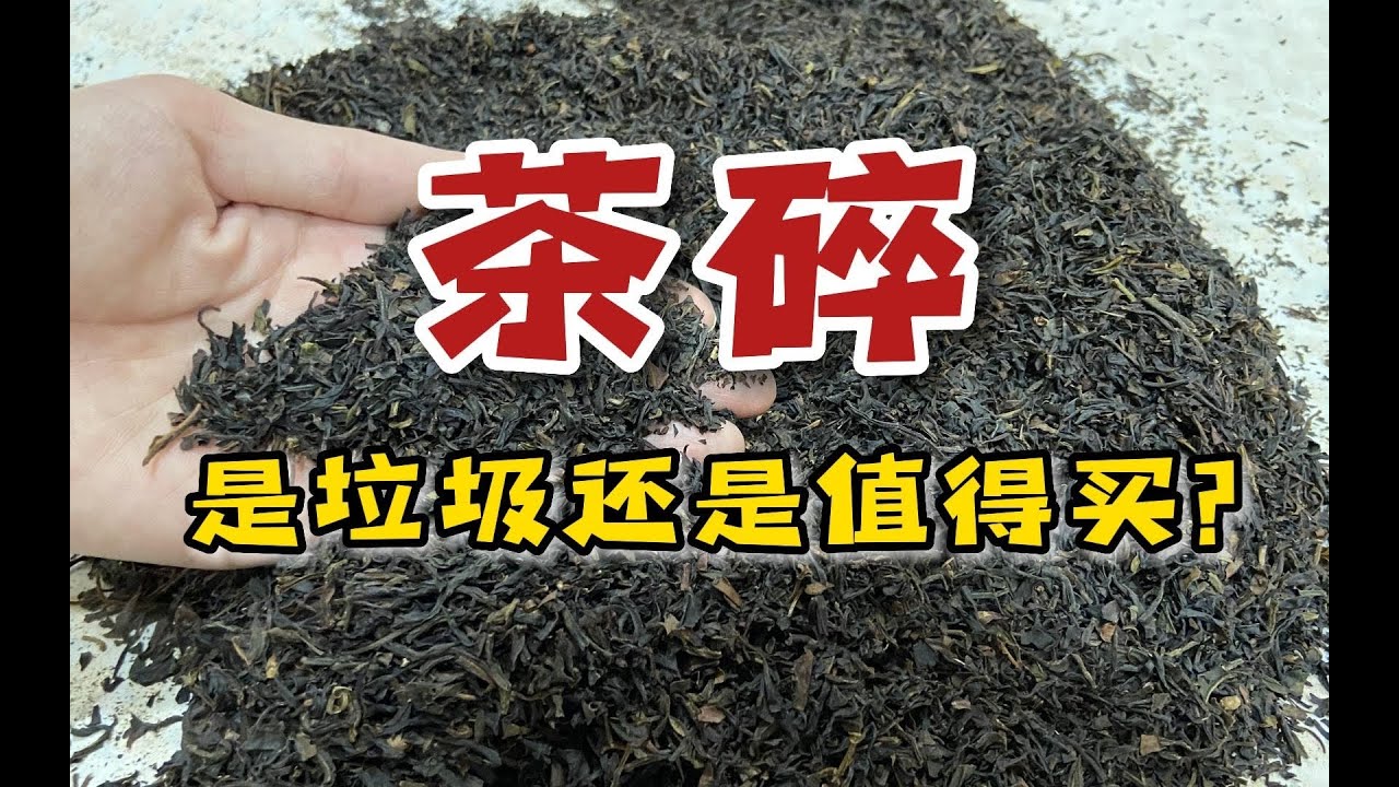茶碎真的值得买吗？这可能是性价比最高的茶了，以极低的成本喝上#茶叶 #碎茶 #茶文化 #喝茶