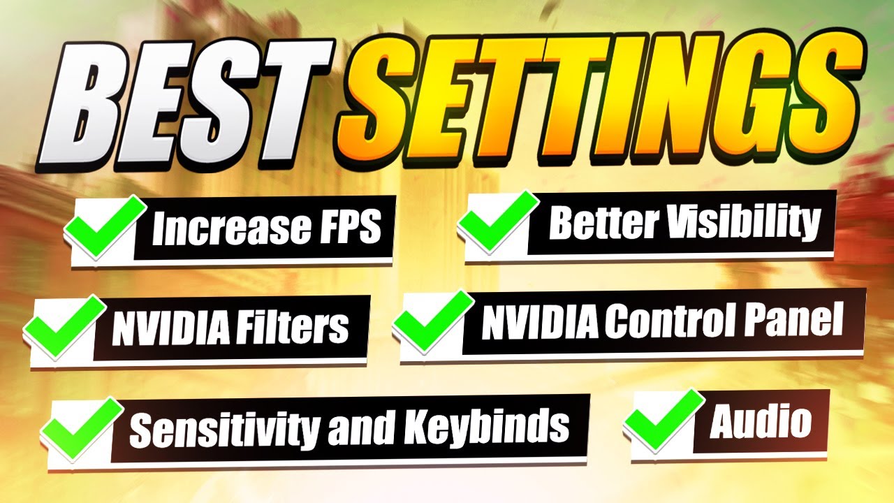 Best PC Settings for Warzone! (Graphics, Filters, NVIDIA Control Panel, and more!)