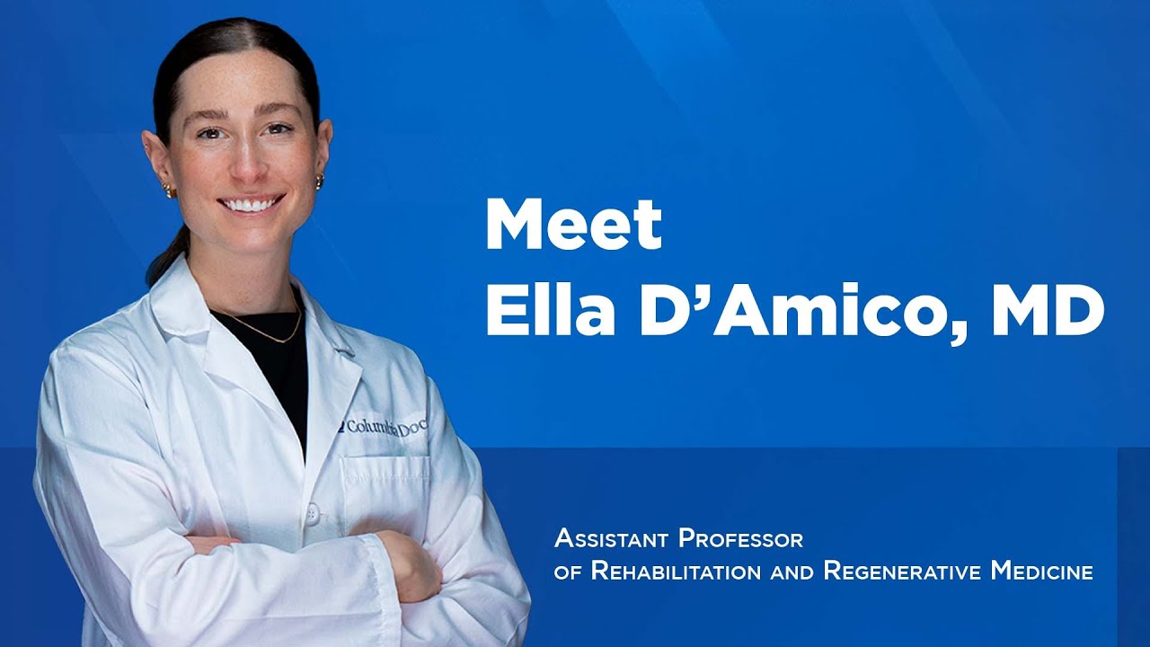 Meet Dr. Ella D’Amico | Sports Medicine & Rehabilitation at Columbia University