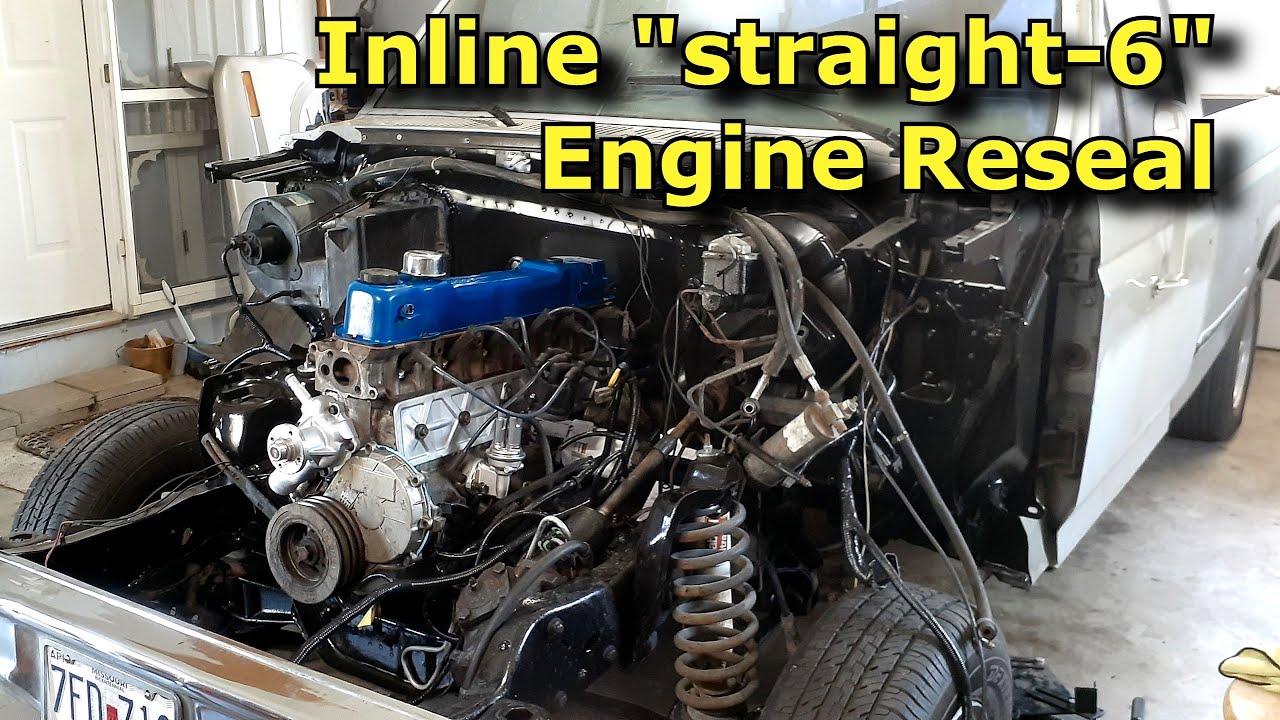1986 F150 4.9L Straight 6 Engine Refresh and install | Project '86 Part 4