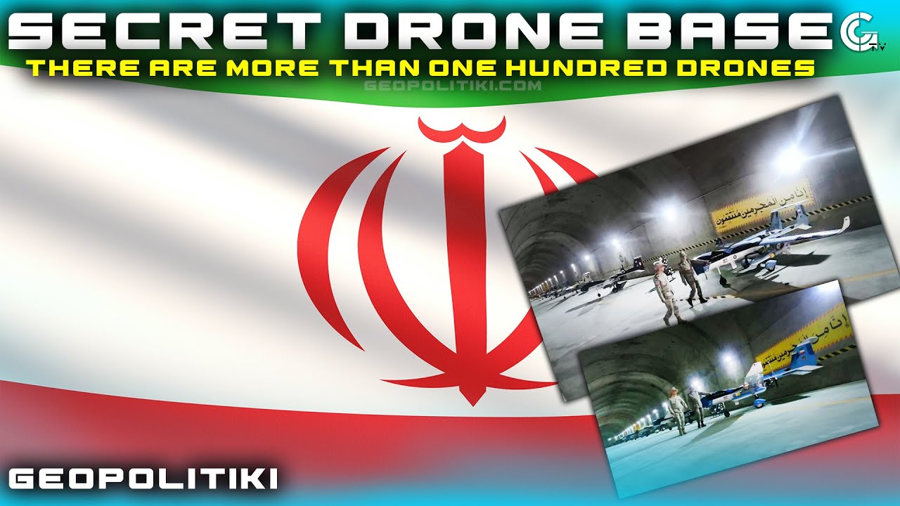 Iran: Secret underground drone base with 100+ drones