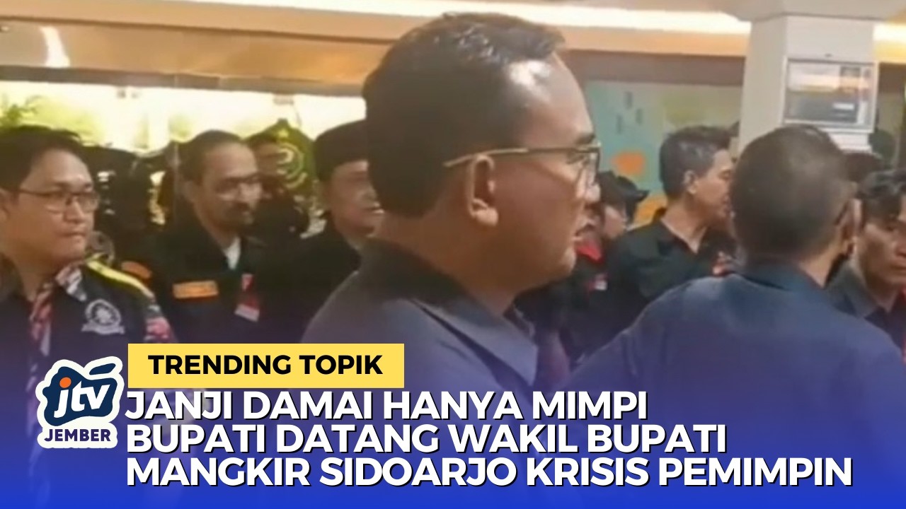 PECAH! Islah Bupati & Wabup Sidoarjo Gagal Total, Warga Kecewa Berat!