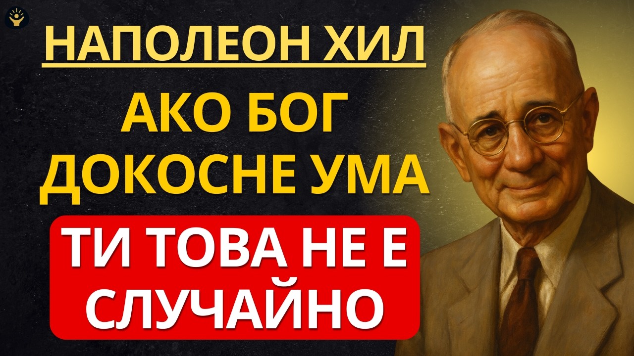 Ако Бог работи чрез ума ти, това никога не е случайно | Наполеон Хил