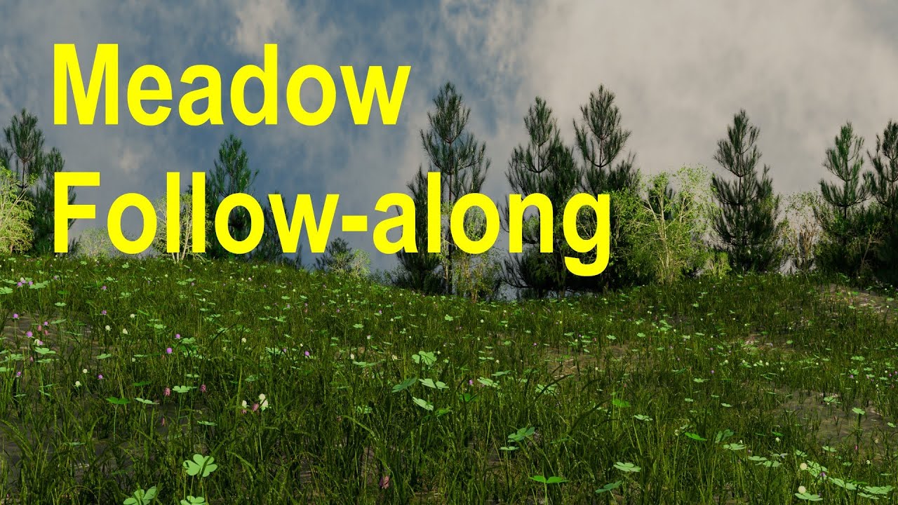 How to Make a Meadow in Blender: Easy Tutorial