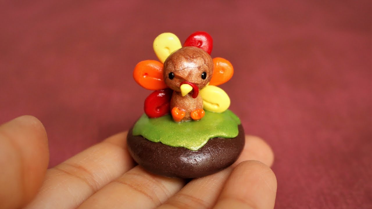 Mini Turkey Clay Tutorial