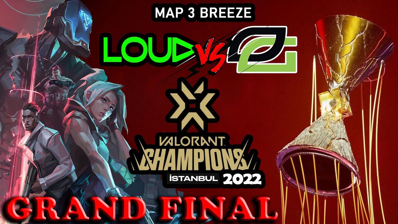 LOUD vs OpTic Gaming - VCT Champions Istanbul 2022 &ndash; Grand Final Map 3 Breeze