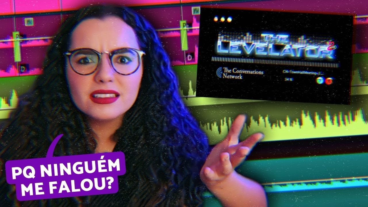 Como NIVELAR ÁUDIO rápido, fácil e GRÁTIS (Levelator) | EditaPraMim