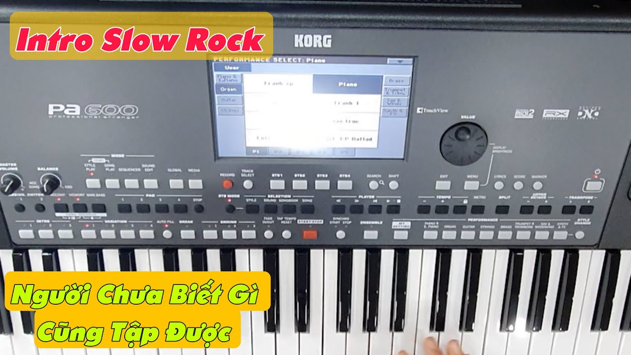 Intro Slow Rock | Hướng Dẫn Dạo Intro Slow Cho Người Mới Tập | Mẹo Đệm Hát