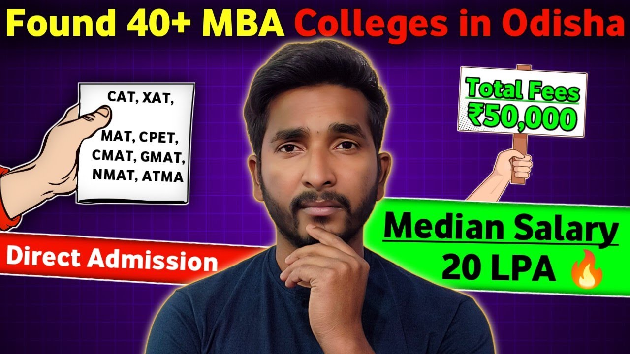 Get into Top MBA Colleges in Odisha: Fees, Placements & Rankings! ⋮ Best B-schools in Odisha 2025