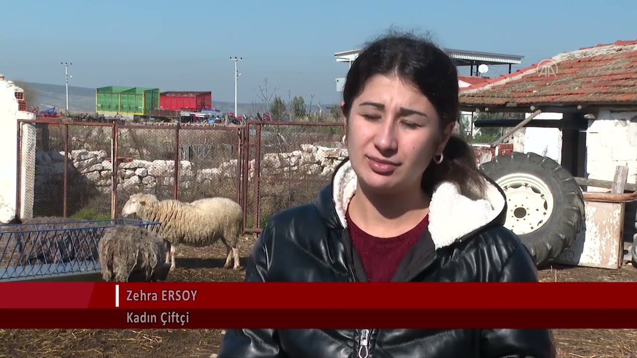 Kadın çiftçi yatırımı kendi köyüne yaptı