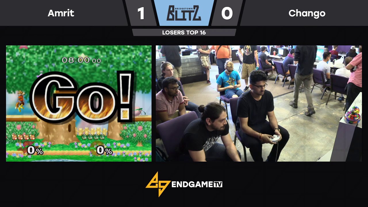 Amrit (Fox) vs. Chango (Puff) | SSBM L-T16 | BTB2