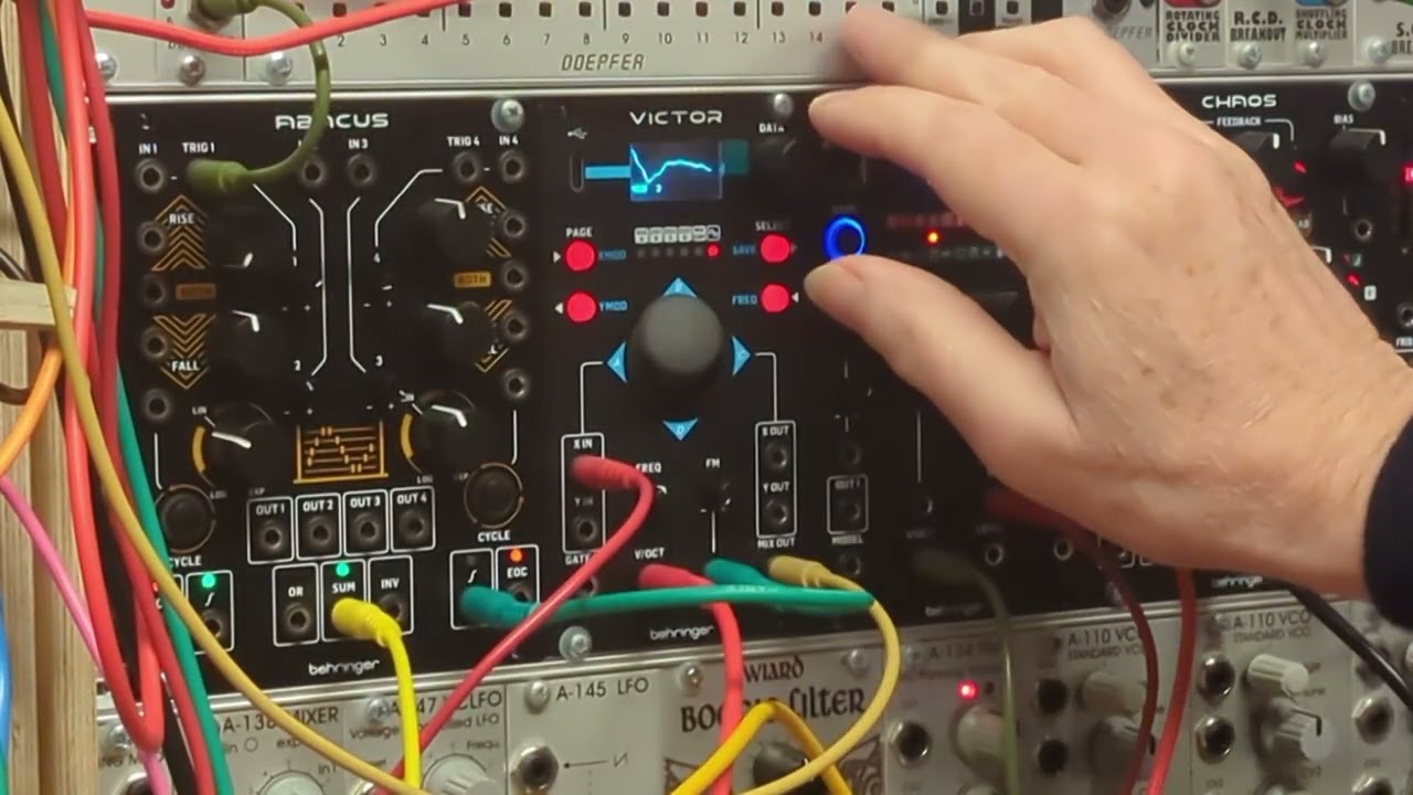 Behringer Abacus and Victor added to rack