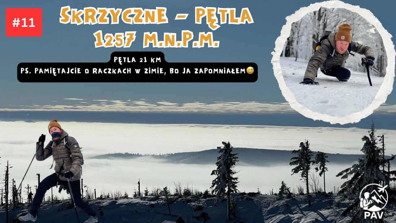 Skrzyczne 21 km PĘTLA z Lipowej | Małe Skrzyczne &ndash; Malinowska Skała &ndash; Magurka &ndash; Ostre