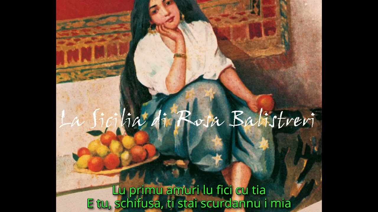Cu Ti Lu Dissi - Rosa Balistreri, Lyrics Frank #Sicilianu #Suttatitoli #Testu #V&igrave;diu di testu