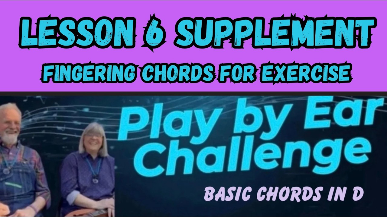 Watch our Lesson 6 supplemental video on chord fingering #dryrundulcimer