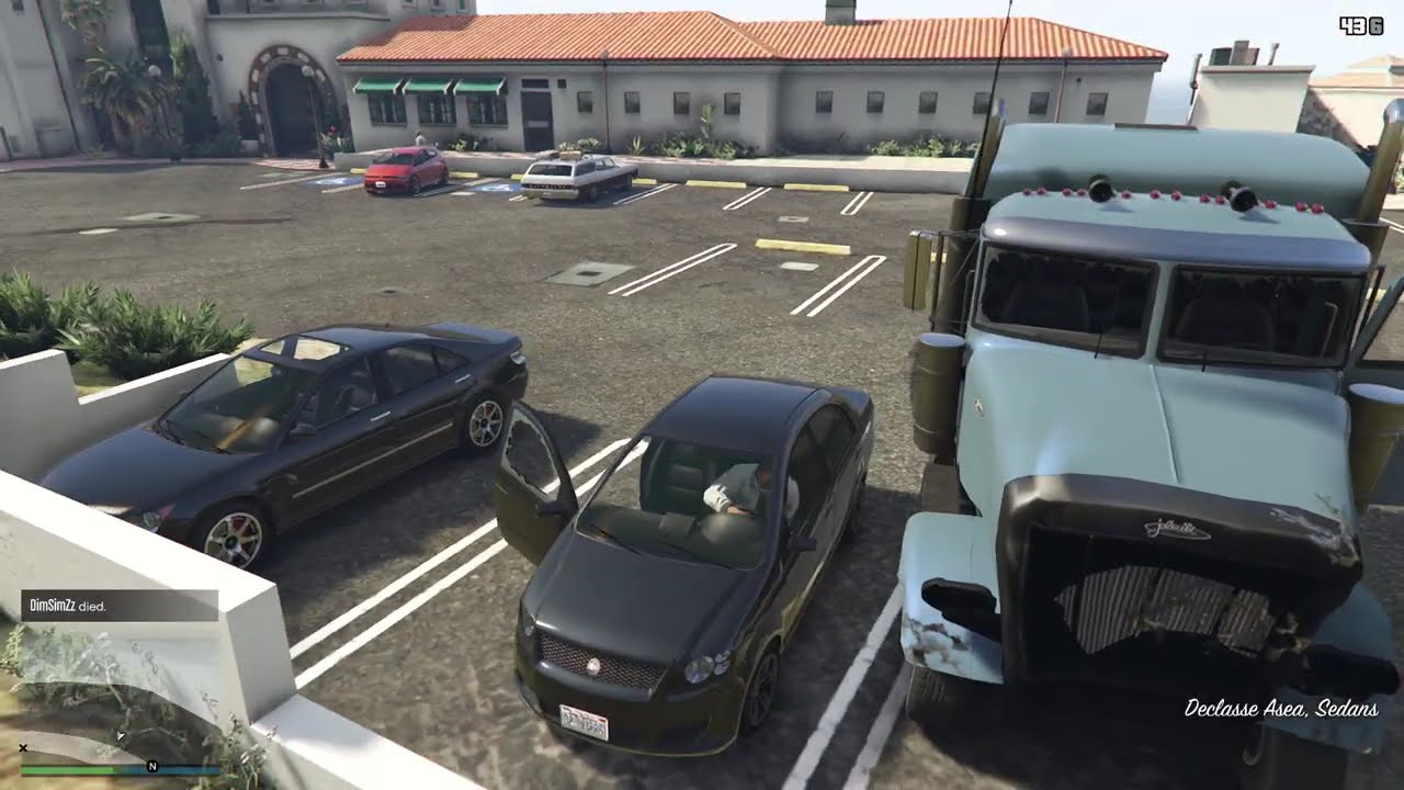 Playing GTA 5 online the end is crazy