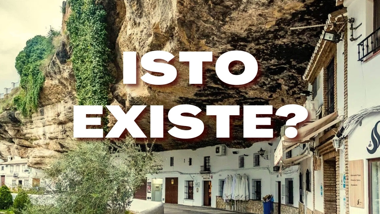 ISTO EXISTE? A vila escondida debaixo da rocha (Setenil de las Bodegas)