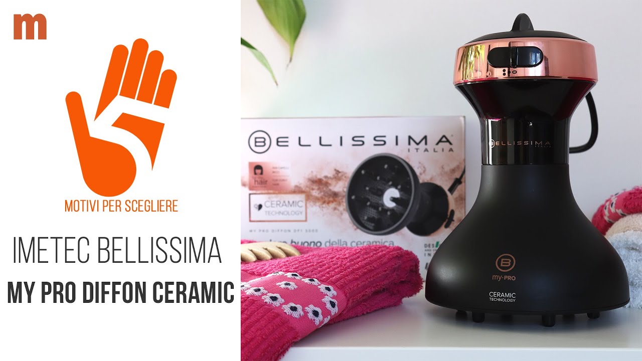 Imetec Bellissima My Pro Diffon Ceramic: recensione del diffusore per l'asciugatura dei ricci