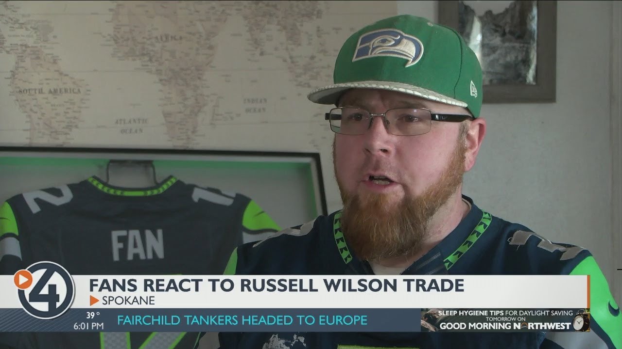 Local die-hard Seahawks fans at a loss as Russell Wilson leaves