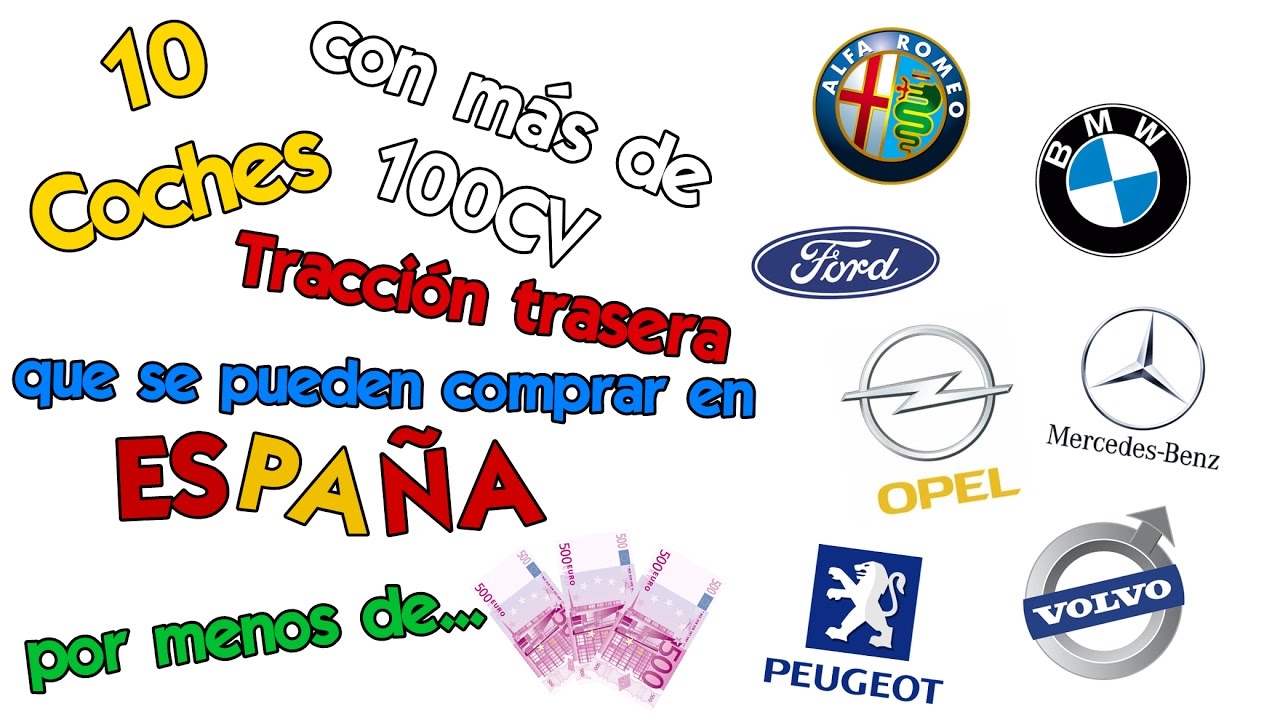 10 Coches tracci&oacute;n trasera con m&aacute;s de 100CV que se pueden comprar en Espa&ntilde;a por menos de 1500&euro;