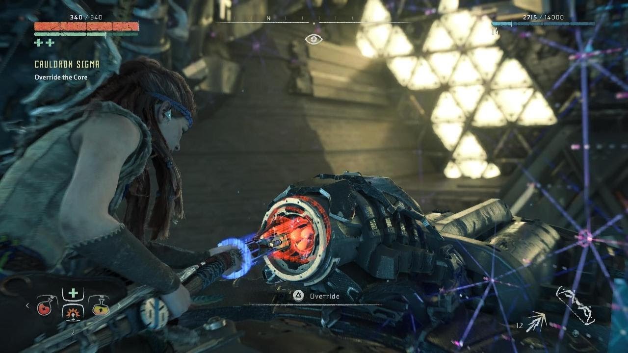 Cauldron SIGMA boss fight | Horizon Zero Dawn Remastered