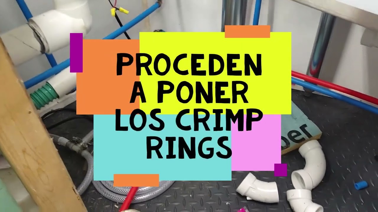 PEX Pipe Para Agua  en traila de comida (Food Trailer)