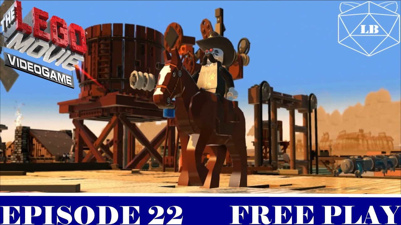 The Lego Movie Videogame Episode 22: Flatbush Rooftops Free Play