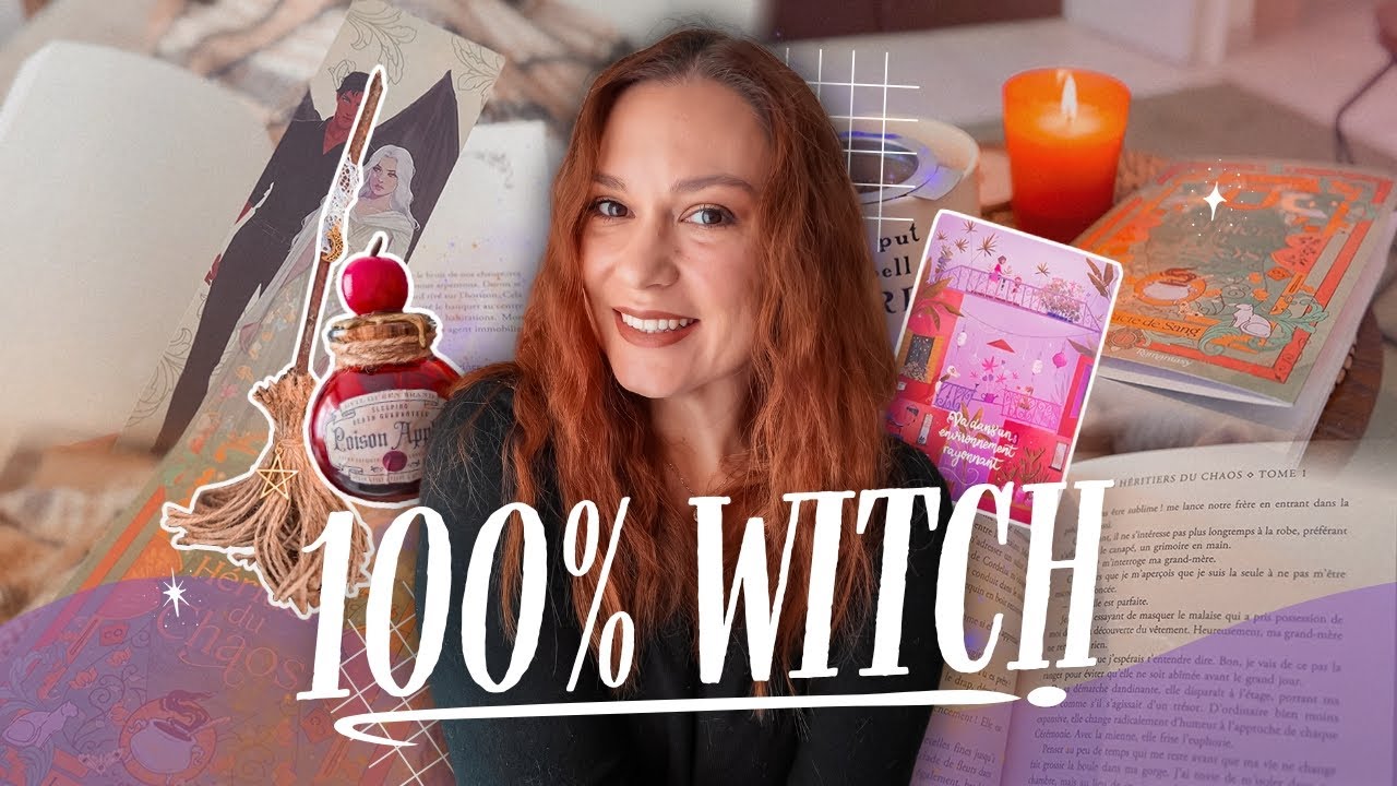 Ambiance WITCHY & potions magiques 🧹📚 READING VLOG