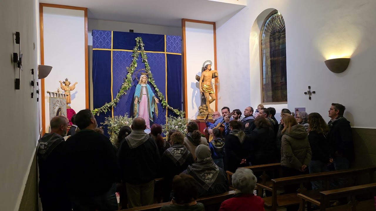 Mayos de Campo de Criptana, 30 de abril en la ermita de San Sebastián