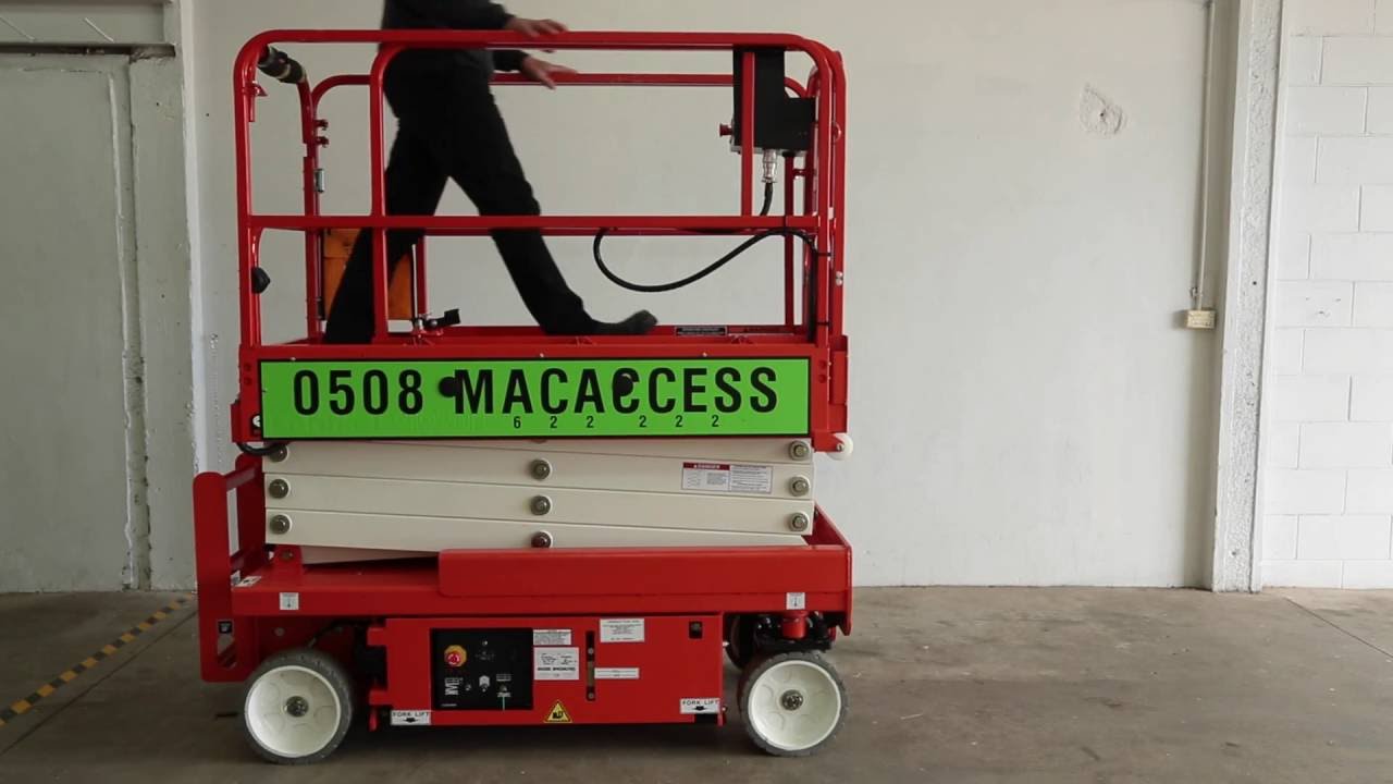 MAC training video - 1930 Scissor Lift