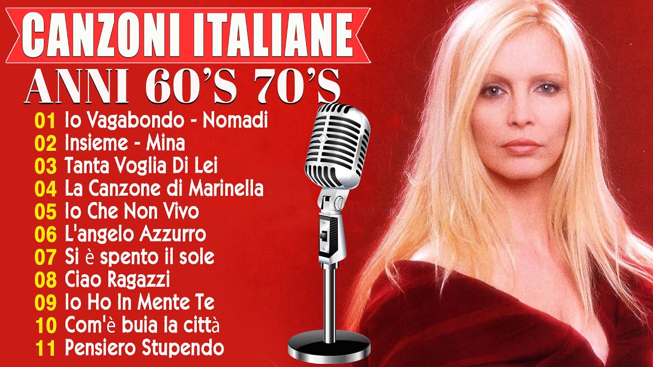 Le Più Belle Canzoni Italiane Anni 60 70 - Le 20 Migliori Canzoni Vecchie Italiane Da Ascoltare