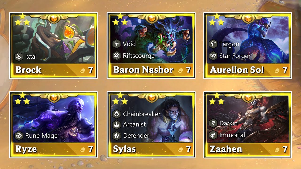 S16 ALL 7-Cost 3-Star!⭐⭐⭐