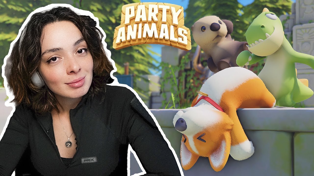 Моя 3я игра в Party Animals с FlackJK | Morphe_ya | Rostikfacekid