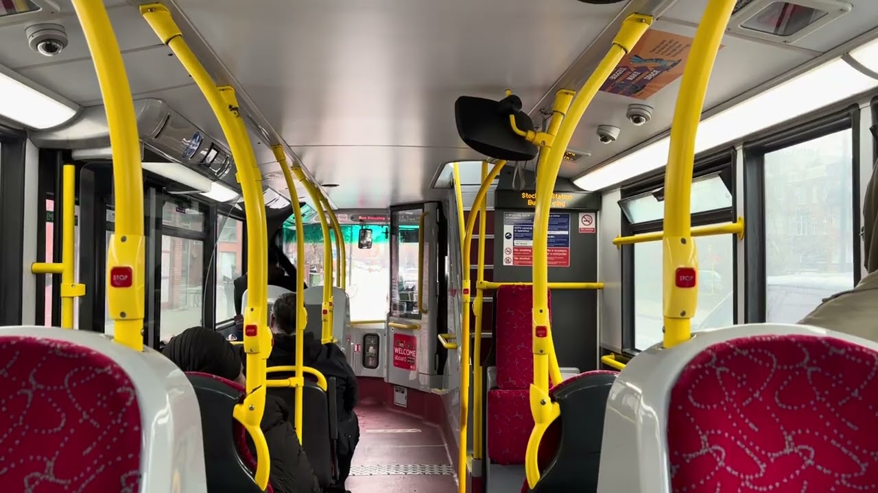Short Journey on 2446 SK14CUC on route 345