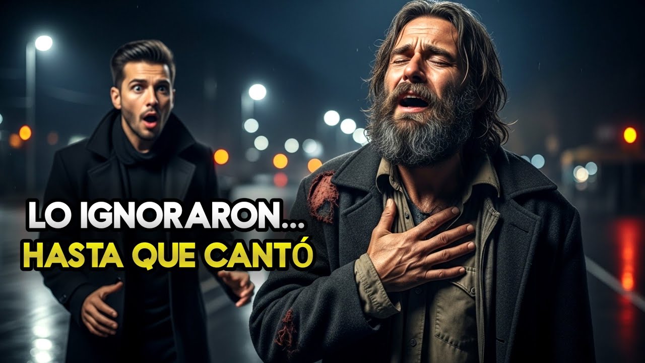 El Hombre Sin Hogar Cantó en la Calle… Y Un Productor Famoso Estaba Escuchando 