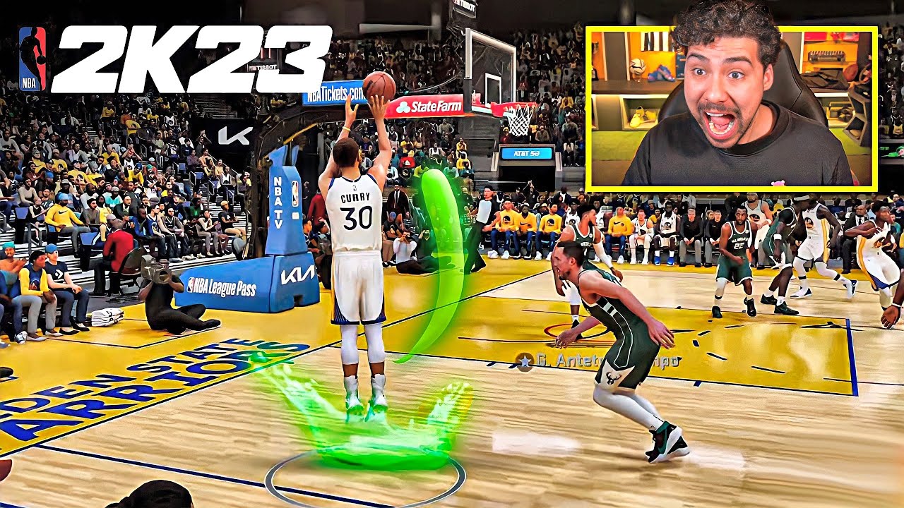 MINHA PRIMEIRA VEZ JOGANDO NBA2K23 (Melhorou muito?) - PS5 Gameplay