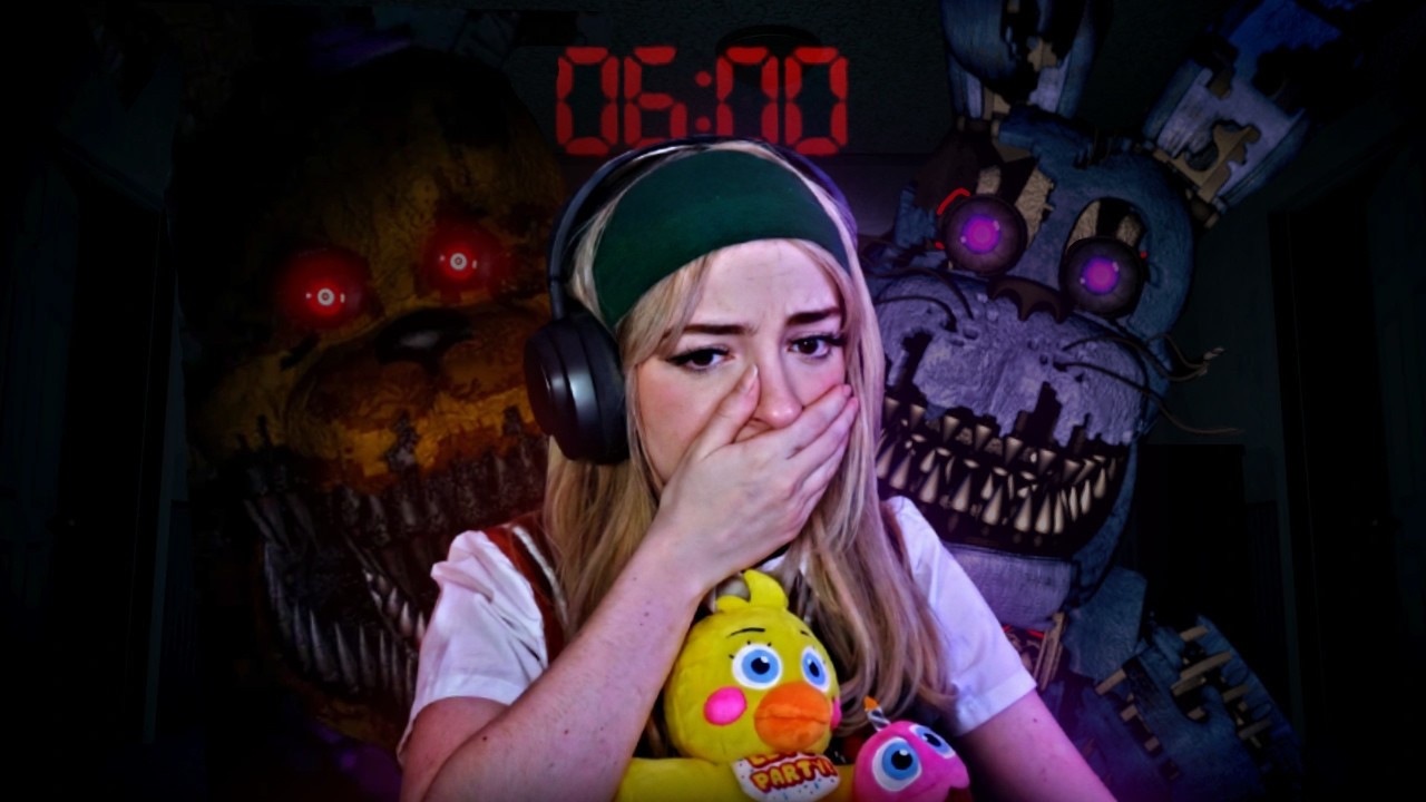 SYLVEE SUFRE EN LA NOCHE FINAL | Five Nights At Freddy´s 4 FINAL