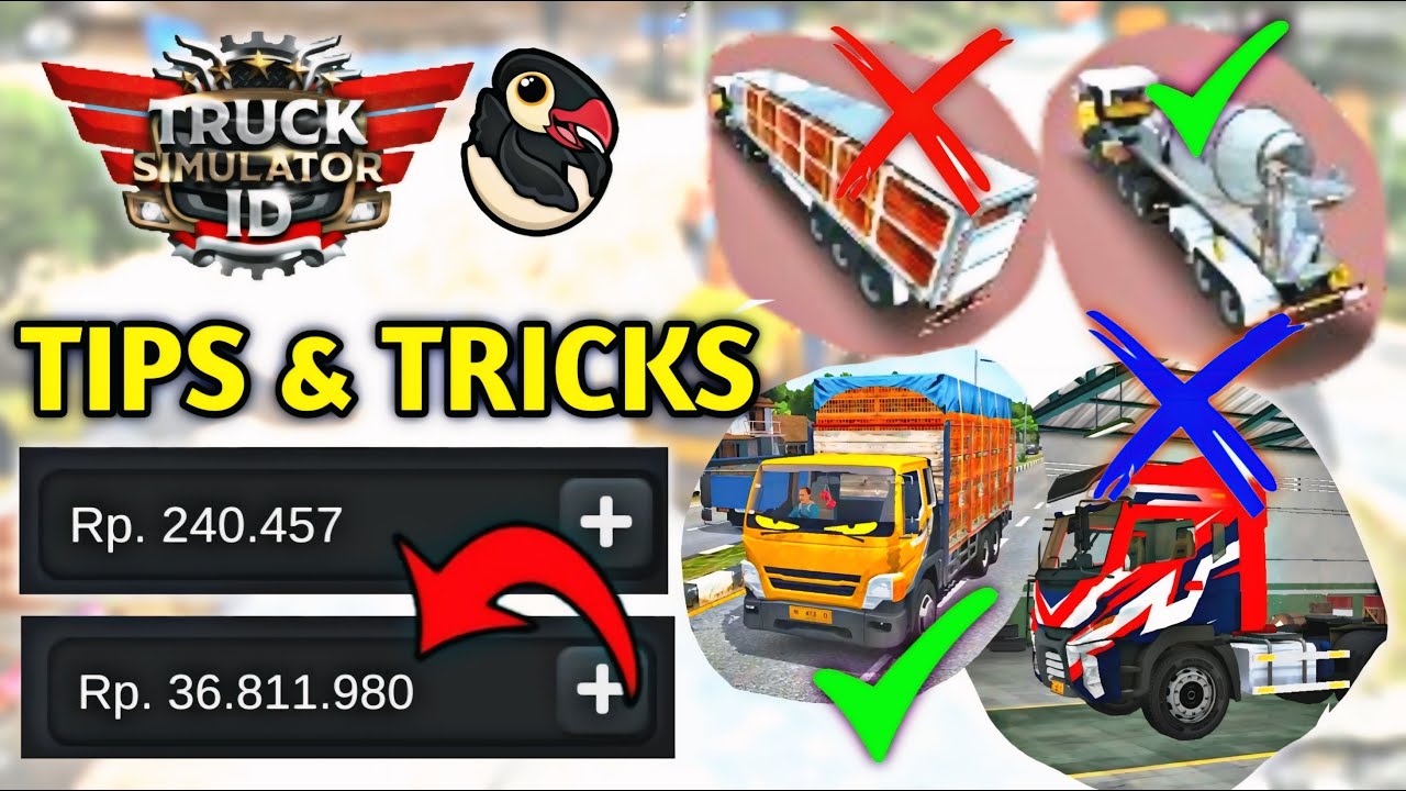 🚚Best Tips & Tricks Video for Everyone! Truck Simulator Indonesia by Maleo | Increase Money