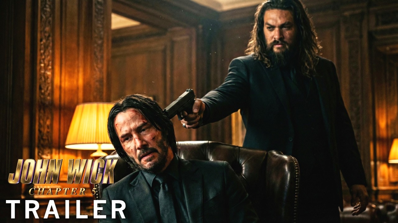 Джон Уик 5 (2026) – Первый трейлер | Киану Ривз, Джейсон Момоа, Идрис Эльба | Концептуальный трейлер