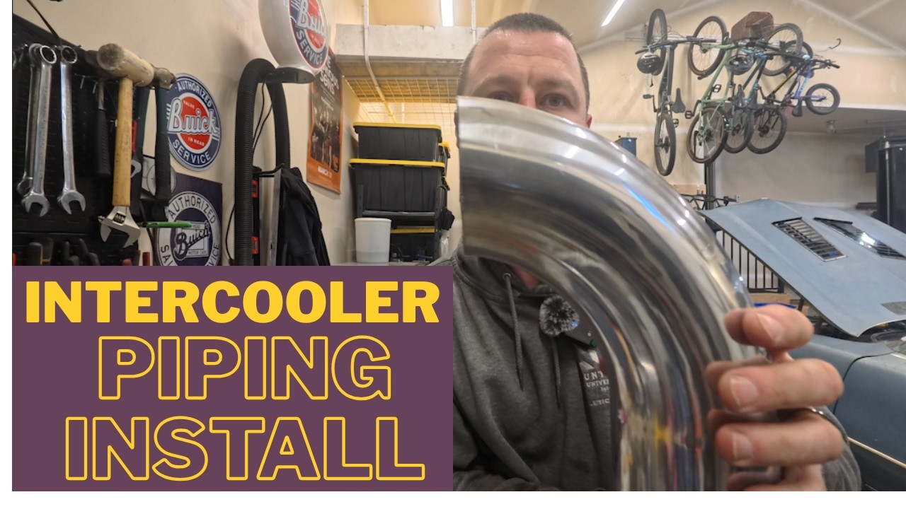 Turbo LS Swap intercooler piping install and fitment