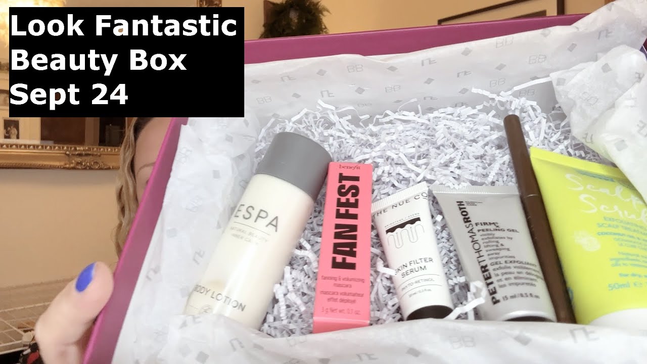 Look Fantastic Beauty Box Sept 24