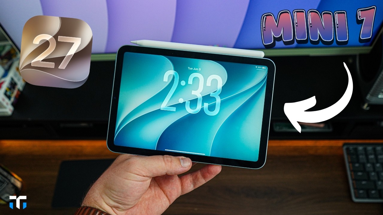 iPadOS 27 na iPadzie mini 7!