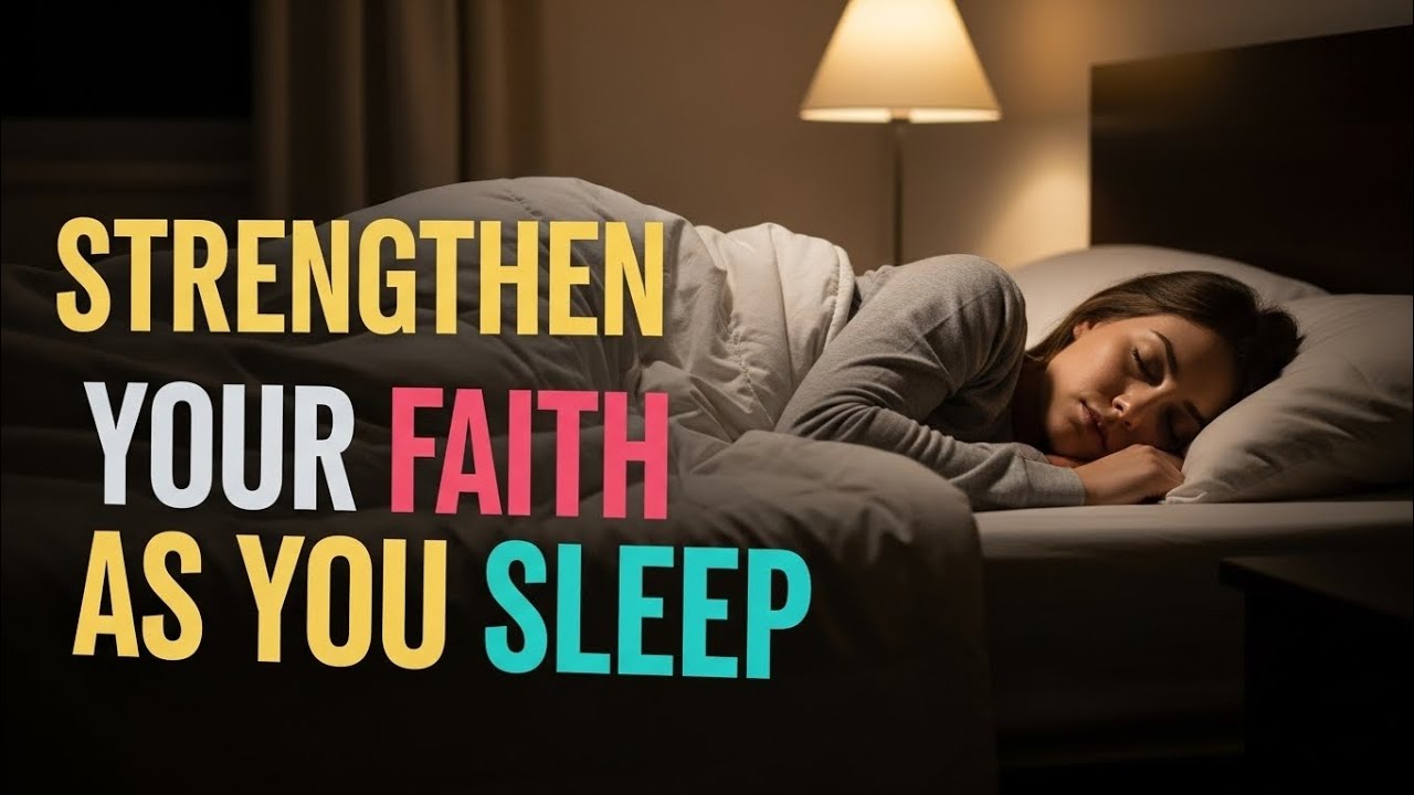 Strengthen Your Faith as You Sleep | Night Prayer for Peace & Rest 🌙🕊️”