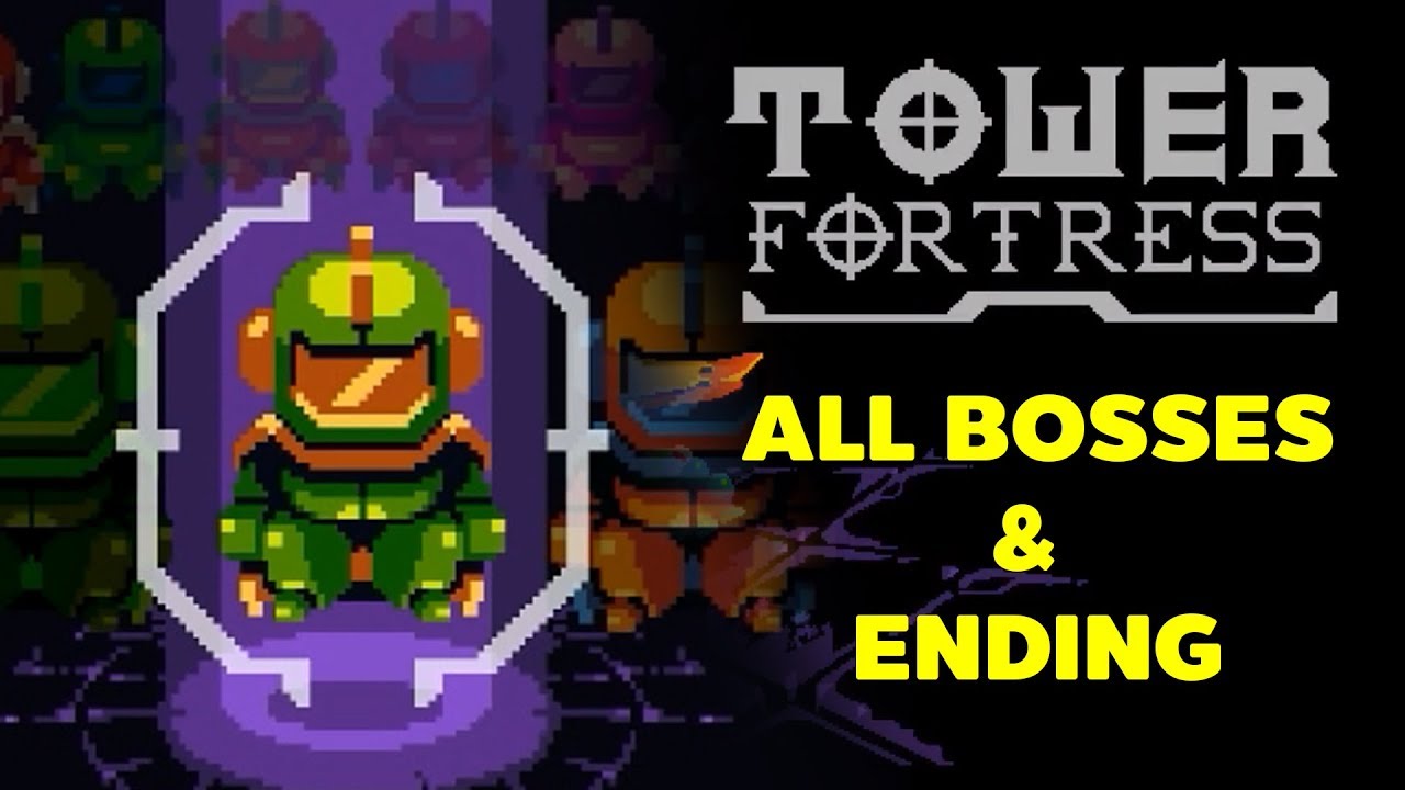 Tower Fortress - All Bosses & Ending - Gameplay Walkthrough (iOS/Android)